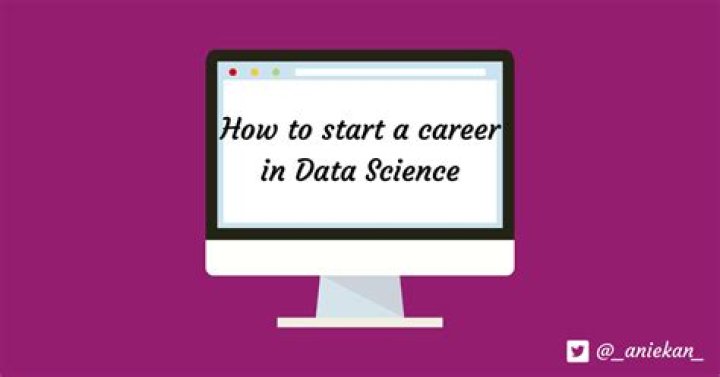 How do I start a career in data science?