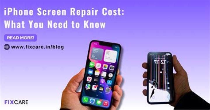 How much does it cost to repair iPhone 5?