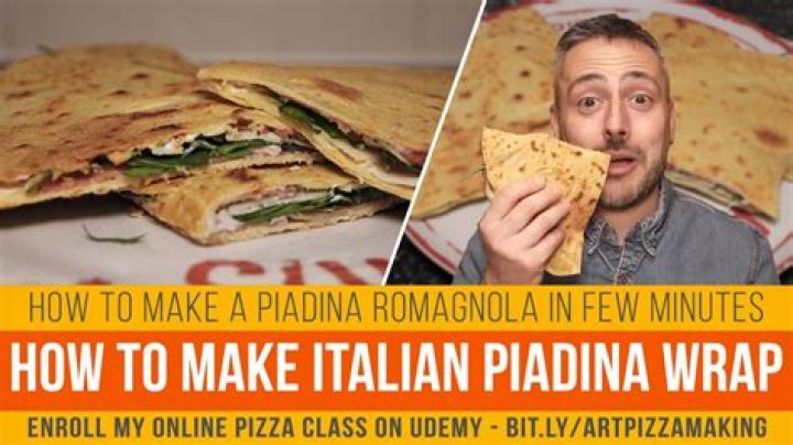 What is a piadina wrap?